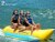 NEW Island Hopper PVC-3 Banana Boat Inflatable 3 Passenger Water Sled Perspective: front