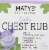Maty's All Natural Baby Chest Rub Perspective: front