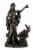 Greek Goddess Hestia Bronzed Statue Roman Vesta Perspective: front