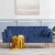 Sofas in Velvet for Home or Office Use Perspective: front