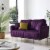 Sofas in Velvet for Home or Office Use Perspective: front