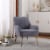 Accent Chairs in Velvet for Home or Office Use Perspective: front