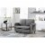 Sofas in Linen for Home or Office Use Perspective: front