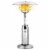 Hivvago 11 000BTU Portable Tabletop Patio Stainless Steel Standing Propane Heater Perspective: front