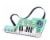 VTech® Bluey Bluey's Keytar Perspective: front