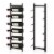 Hivvago Rust proof Wall Mounted Wine Rack for 6 or 9 Bottles-M Perspective: front