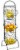 Kitcheniva Fruit And Vegetable Wire Market Basket Stand - Square Perspective: front