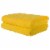 Kitcheniva Ultra Super Soft 100% Cotton Bath Towels Yellow 2 Packs Perspective: front