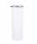 Kitcheniva Skinny Stainless Steel Tumbler With Slider Lid - White Perspective: front
