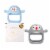 Smily Mia Soft Silicone Baby Teethers 2 Packs Perspective: front