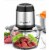 DEVINC Food Processors Mini Meat Grinder & Veggie Chopper with 2 Bowls Perspective: front