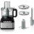 Braun Food Processor-Silver Perspective: front