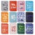 24 Pcs Mini Colorful Motivational Notepads for School (Fresh) Perspective: front