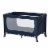 hauck Dream N Play Plus Foldable Travel Bed and Playpen with Mattress, Navy Blue Perspective: front