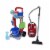 Theo Klein Kid's Cleaning Trolley with Miele Vacuum Toy Set for Ages 3 & Up, Red Perspective: front