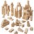 HABA Basic Building Blocks 60 Piece Large Starter Set (Made in Germany) Perspective: front