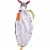 HABA Cuddly Donkey Snuggly Lovey Baby Blankie Perspective: front