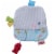 HABA Whale Crackly Lovey Crinkle Cloth Baby Toy Perspective: front
