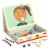 HABA Magnetic Game Box Funny Faces Perspective: front