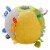 HABA Discovery Ball - Plush Fabric Machine Washable Rattling Baby Toy with Tags & Loops Perspective: front