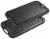 Bruntmor 20 x10 2-In-1 Pre-Seasoned Cast Iron Skillet Roasting Pan & Griddle Pan Perspective: front