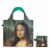 LOQI Museum Leonardo Da Vinci's Mona Lisa Reusable Shopping Bag Perspective: front