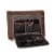 DONBOLSO Vintage Brown Laptop Sleeve London I 13.3-14  Genuine Leather Notebook Briefcase Perspective: front