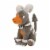 Pokemon Center Houndoom 5 Inch Sitting Cuties Plush Perspective: front