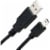 Omni Gear USB 2.0 Type A to Mini B Cable Black 6'' 10'' 15'' Perspective: front