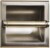 ATAYAL Recessed Toilet Paper Holder, Metal, Easy Installation, Satin Nickel Perspective: front