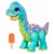 Hasbro furReal Snackin’ Sam the Bronto Interactive Animatronic Dinosaur Plush Toy Perspective: front