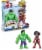 Hasbro Disney Junior Marvel Spidey and His Amazing Friends Hero Reveal Ghost and Black Panther Perspective: front