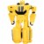 Transformers Toys EarthSpark 1-Step Flip Changer Bumblebee 4-Inch Action Figure, Robot Toys Perspective: front