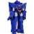 Transformers Toys EarthSpark 1-Step Flip Changer Soundwave 4-Inch Action Figure, Robot Toys Perspective: front