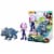 Hasbro Marvel Spidey and His Amazing Friends Dino-Webs Ghost-Spider & Rhino Dino Figures Perspective: front