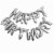 16  Silver Happy Birthday Balloons Party Inflatable Banner Decorations Gifts Perspective: front
