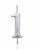 Silver 1 Number Candle Birthday Anniversary Party Cake Decorations Topper Perspective: front