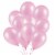 Metallic Light Pink Balloons 12Inch 25pcs Perspective: front