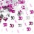 Shatchi 14g 50th Pink Happy Birthday Party Glitz Table Confetti Sprinkles Decorations Perspective: front