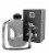 THE GYM KEG 1 Gallon Transparent Black Water Bottle | BPA-Free Plastic | Leakproof Perspective: front