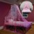 Bed Canopy with Glow in The Dark Stars for Girls, Kids and Babies, Anti Mosquito Net Cover Perspective: front