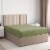 CGK Linens Deep Pocket 14 - 16 Inch Microfiber Fitted Sheet - California King - Sage Green Perspective: front