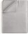 CGK Unlimited Single Flat Sheet/Top Sheet Double Brushed Microfiber - Twin XL - Light Grey Perspective: front