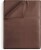 CGK Linens Single Flat Sheet/Top Sheet Double Brushed Microfiber - King - Brown Perspective: front