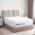 CGK Unlimited Extra Deep Pocket Microfiber Fitted Sheet - Twin Extra Long - White Perspective: front