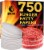 Mountaingrillers Burger Patty Paper - 750 Sheets for Easy Release Perspective: front