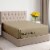 CGK Unlimited 21 Inch Extra Deep Pocket Fitted Sheet 100% Cotton 400TC - Full - Cream Perspective: front