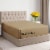 21 Inch Extra Deep Pocket Fitted Sheet 100% Cotton 400 Thread Count Perspective: front