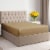 CGK Linens 14 to 16 Inch 400 Thread Count 100% Cotton Full Size Fitted Sheet - Beige Perspective: front