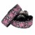 Pink Woven Universal Neck & Shoulder Camera Strap for DSLR & SLR Cameras for Photographers Perspective: front